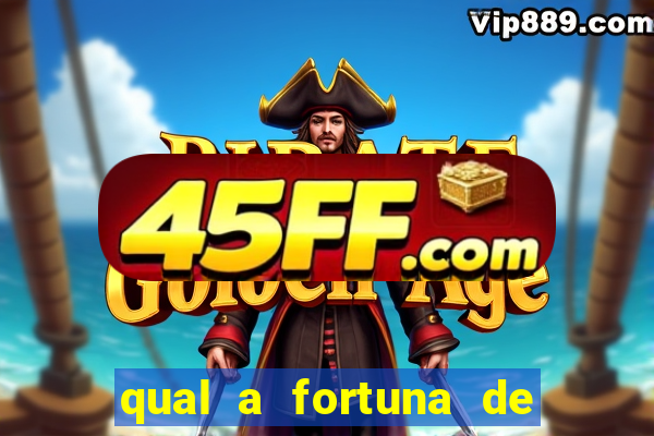 qual a fortuna de mano brown